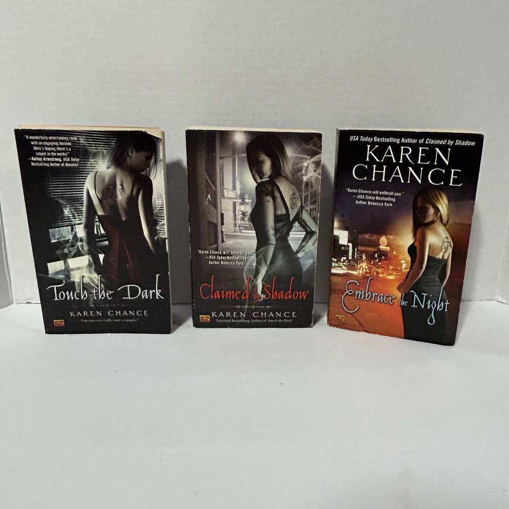 Karen Chance Cassie Palmer Series Paperback Lot of 3
